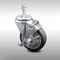 Service Caster 4 Inch SS Thermoplastic Rubber Swivel 3/8 Inch Threaded Stem Caster with Brake SCC-SSTS20S414-TPRB-TLB-381615 - alternate 2